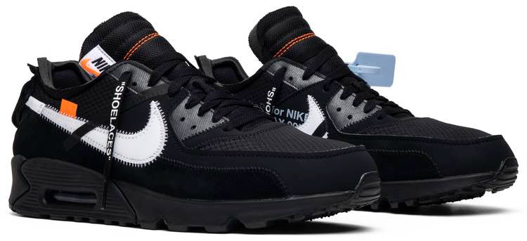 Off-White x Air Max 90 'Black' AA7293-001